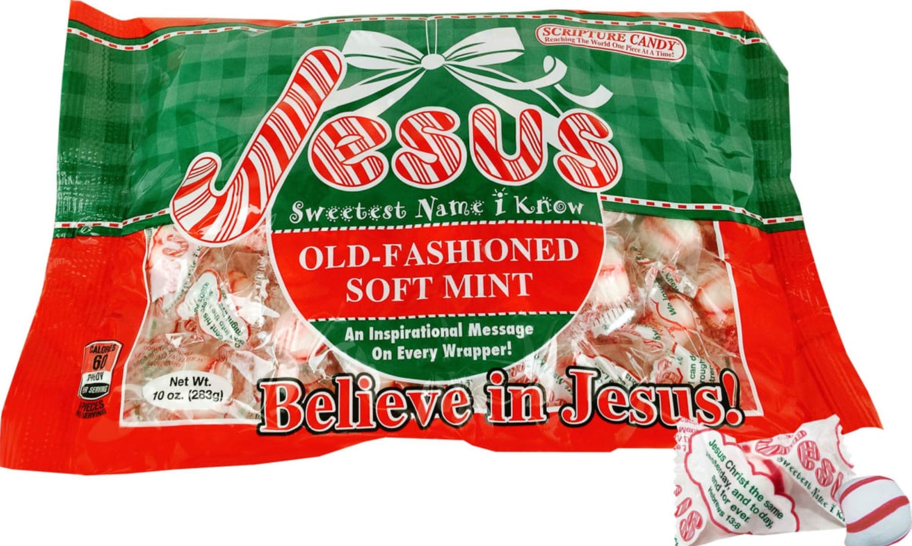 Jesus Sweetest Name I Know Soft Mints, 10 Ounce Bag | Custom Rosaries ...