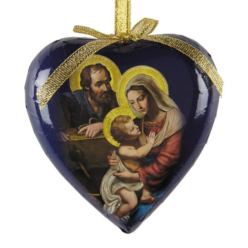 This Christmas I Gave You My Heart Custom Photo Memorial Acrylic Ornament, God Has You In Christmas Ornaments Deceased Loved One Personalized