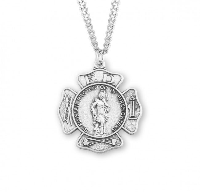 St florian maltese cross necklace store