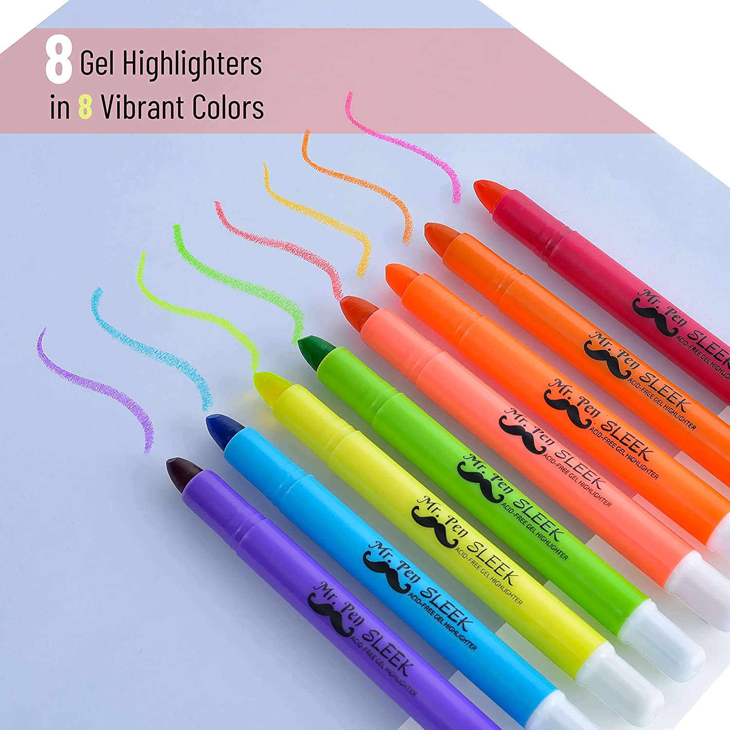 Mr. Pen No Bleed Gel Bible Highlighters  Custom Rosaries and Religious  Articles